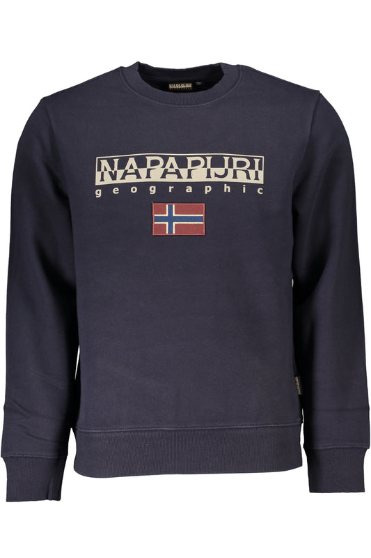 NAPAPIJRI FELPA SENZA ZIP UOMO BLU