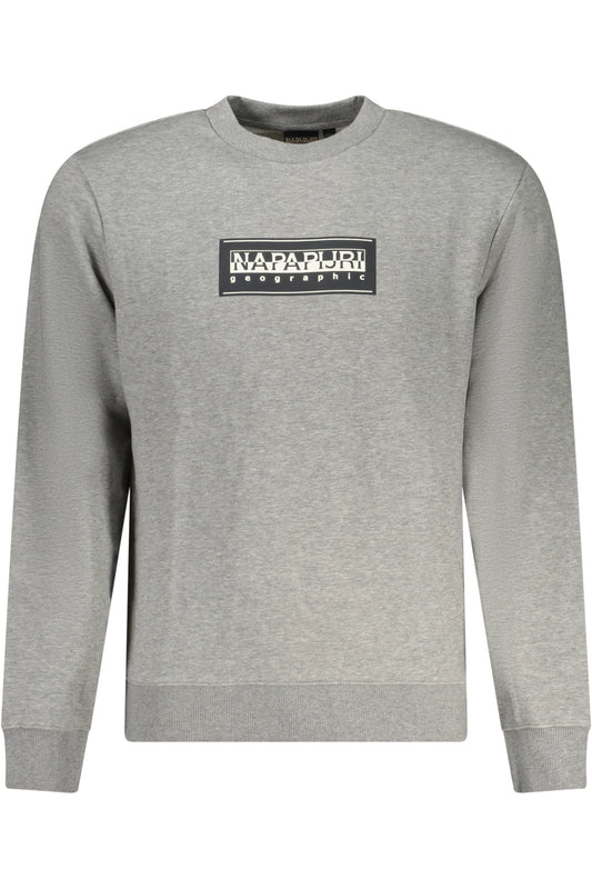 NAPAPIJRI FELPA SENZA ZIP UOMO GRIGIO