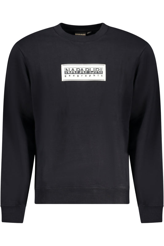 NAPAPIJRI FELPA SENZA ZIP UOMO NERO
