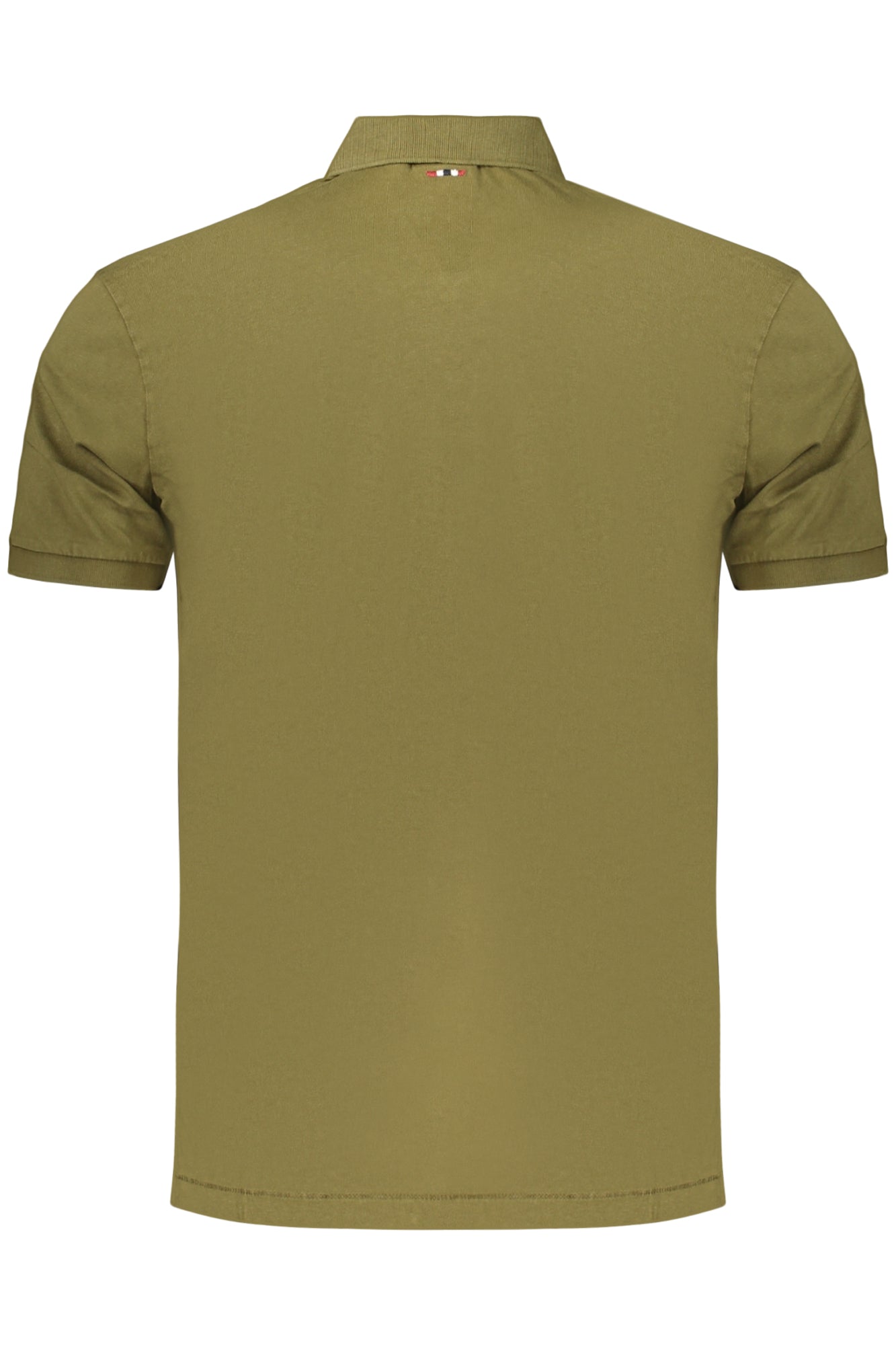 NAPAPIJRI POLO MANICHE CORTE UOMO VERDE