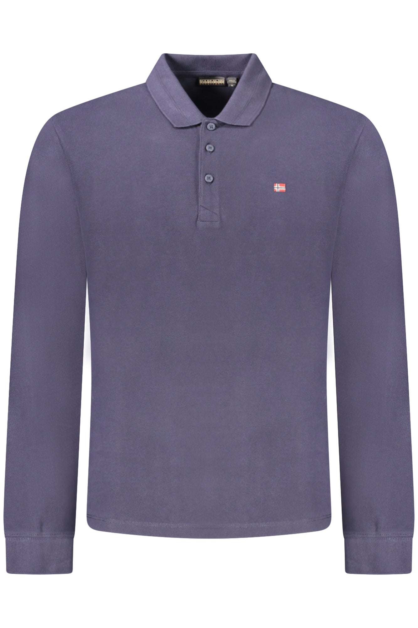 NAPAPIJRI POLO MANICHE LUNGHE UOMO BLU