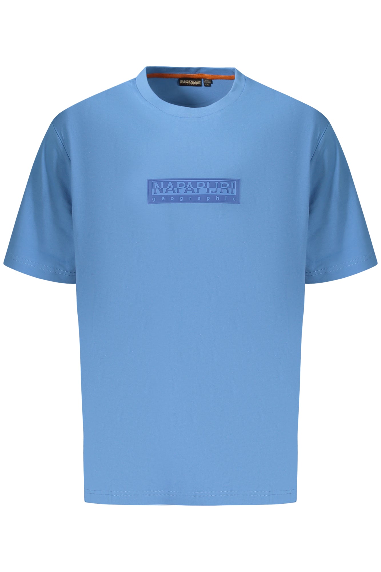 NAPAPIJRI T-SHIRT MANICHE CORTE UOMO AZZURRO