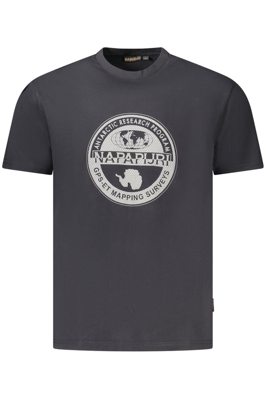 NAPAPIJRI T-SHIRT MANICHE CORTE UOMO NERO