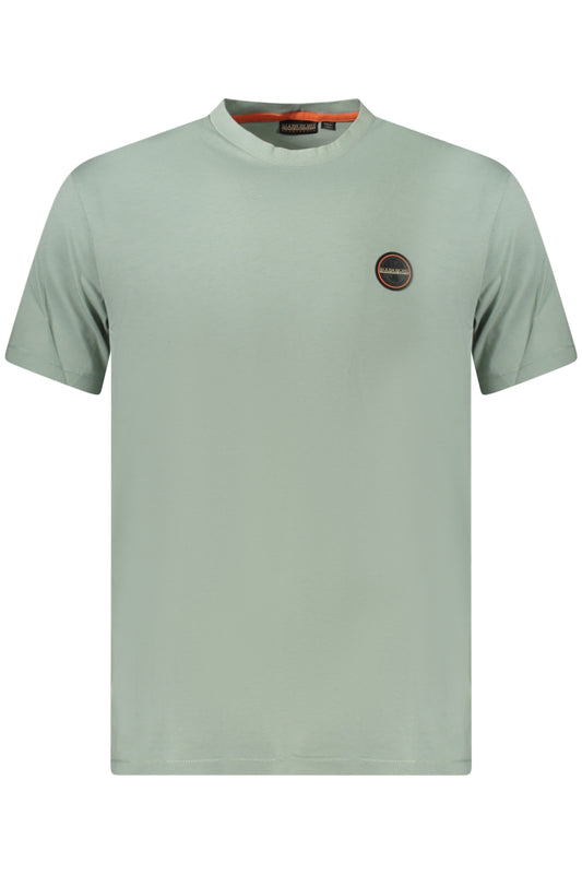 NAPAPIJRI T-SHIRT MANICHE CORTE UOMO VERDE