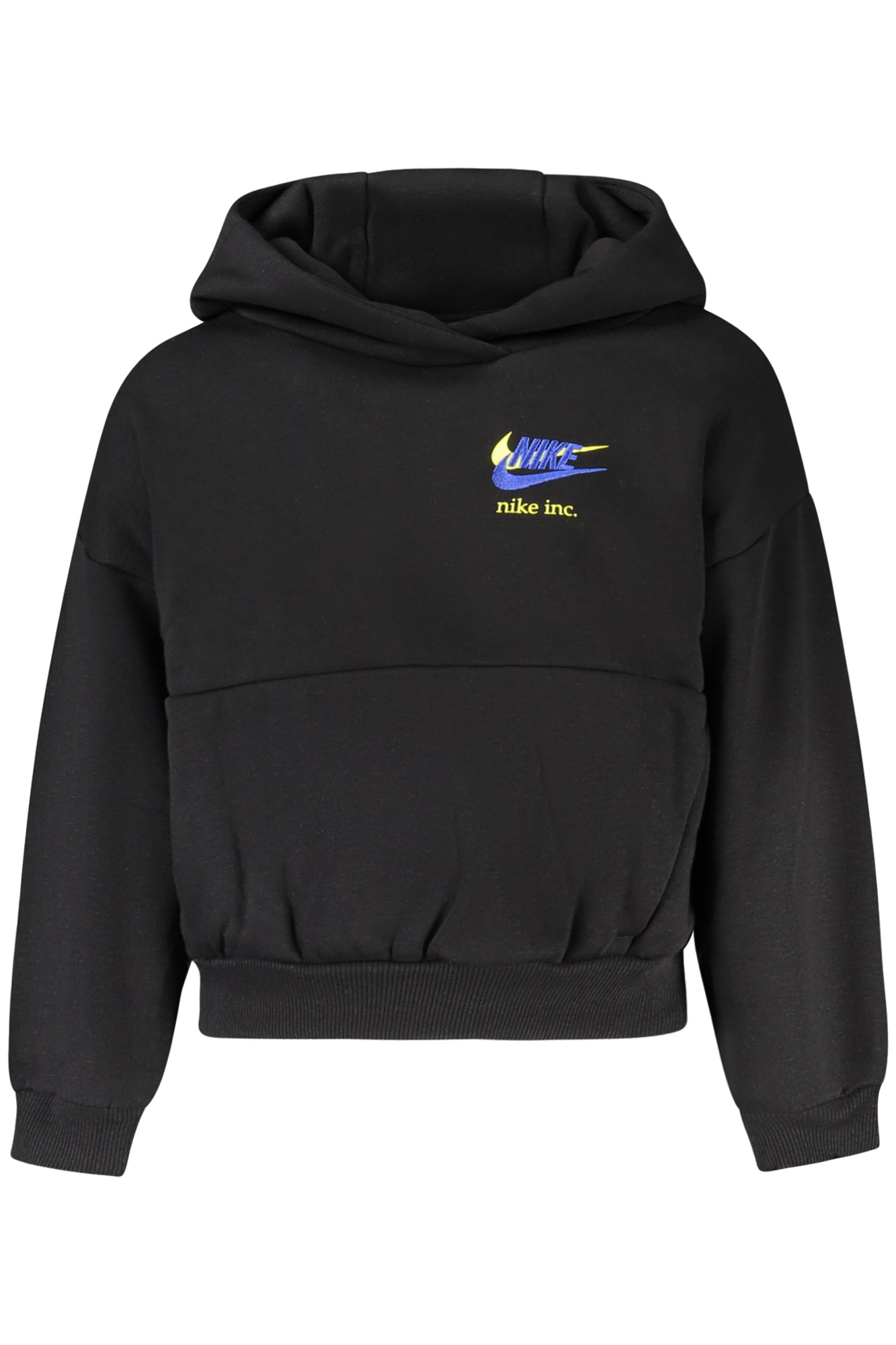 NIKE FELPA SENZA ZIP BAMBINO NERO