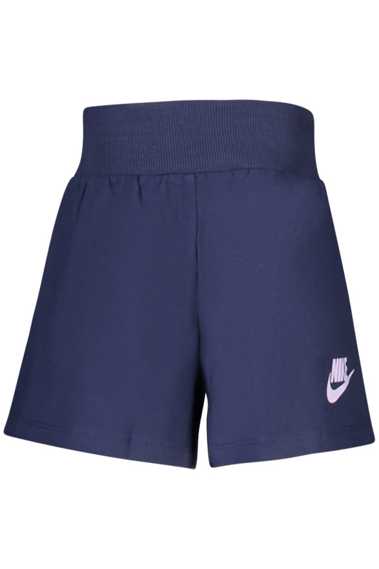 NIKE PANTALONE SHORT BAMBINA BLU