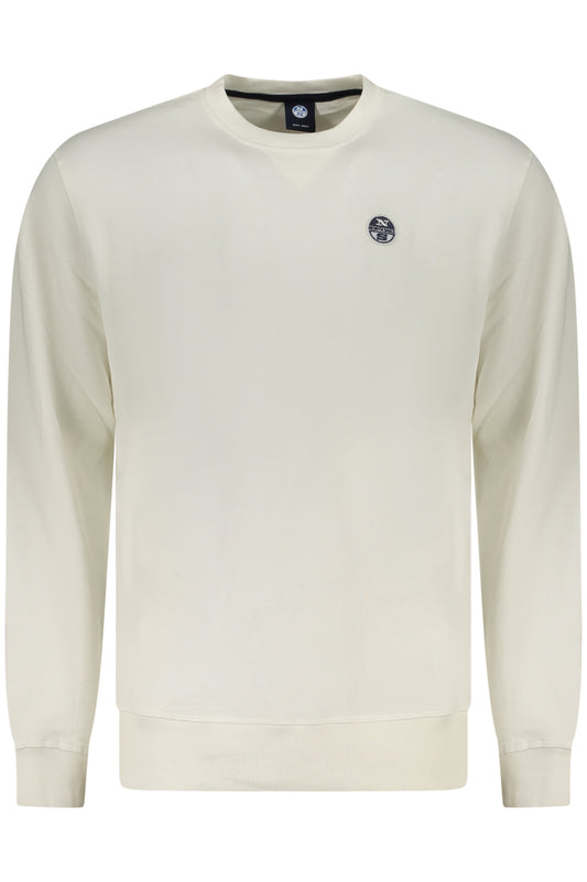 NORTH SAILS FELPA SENZA ZIP UOMO BIANCO
