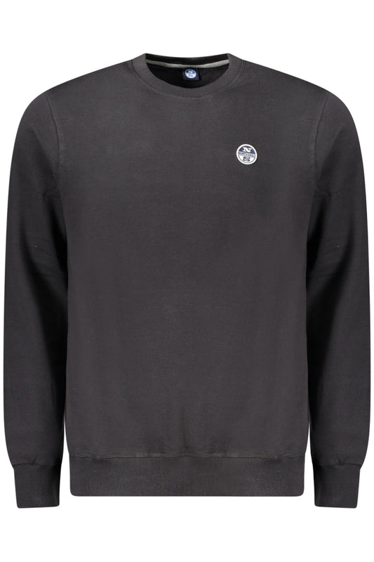 NORTH SAILS FELPA SENZA ZIP UOMO NERO