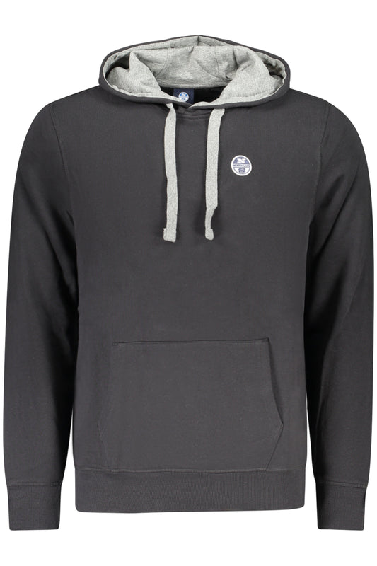 NORTH SAILS FELPA SENZA ZIP UOMO NERO