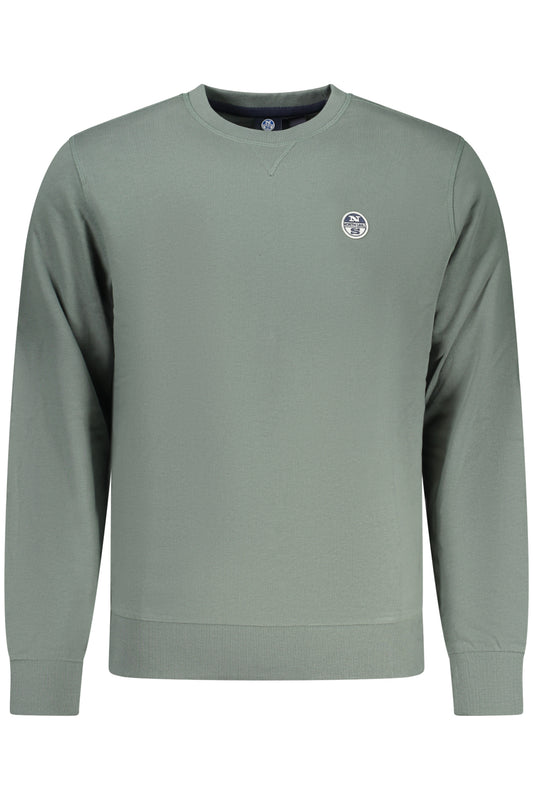 NORTH SAILS FELPA SENZA ZIP UOMO VERDE