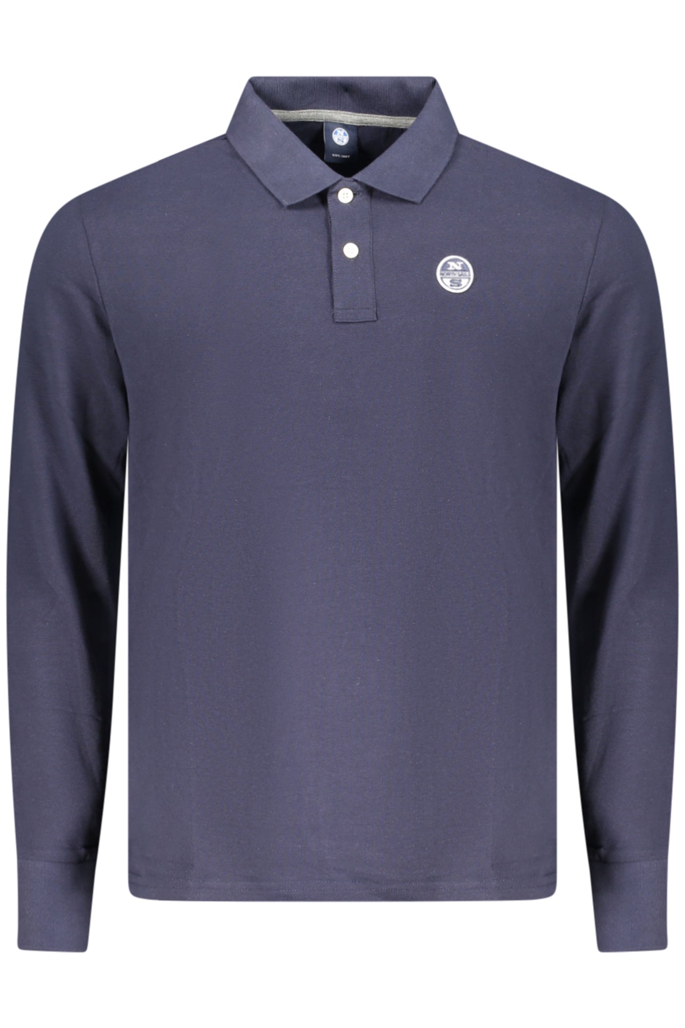 NORTH SAILS POLO MANICHE LUNGHE UOMO BLU