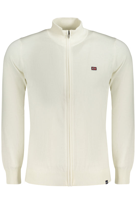 NORWAY 1963 CARDIGAN UOMO BIANCO