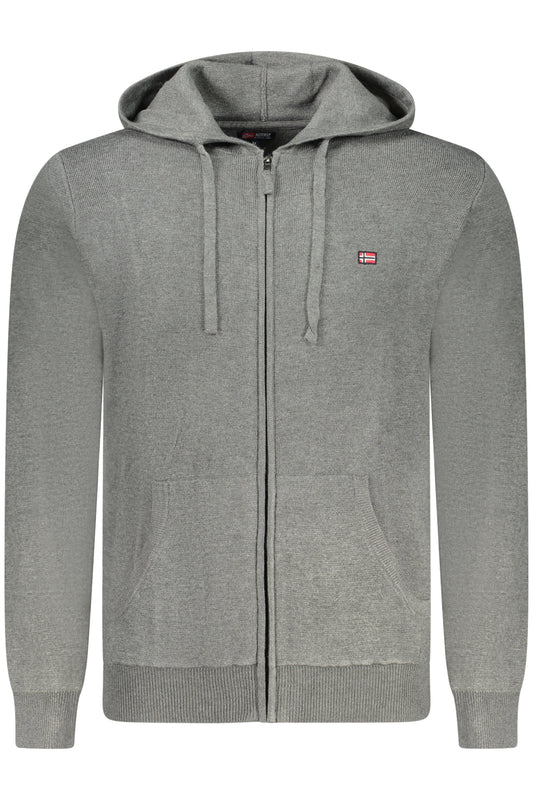 NORWAY 1963 CARDIGAN UOMO GRIGIO