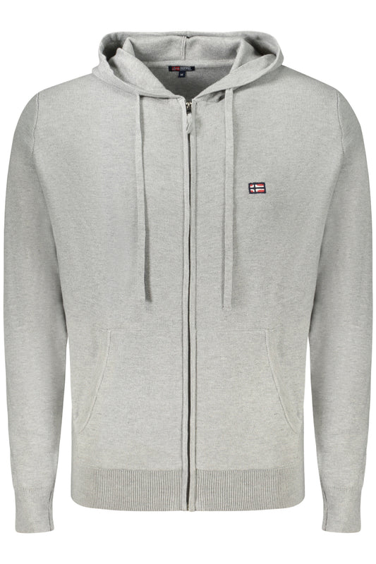 NORWAY 1963 CARDIGAN UOMO GRIGIO