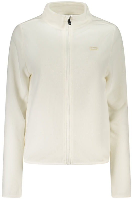 NORWAY 1963 FELPA CON ZIP DONNA BIANCO