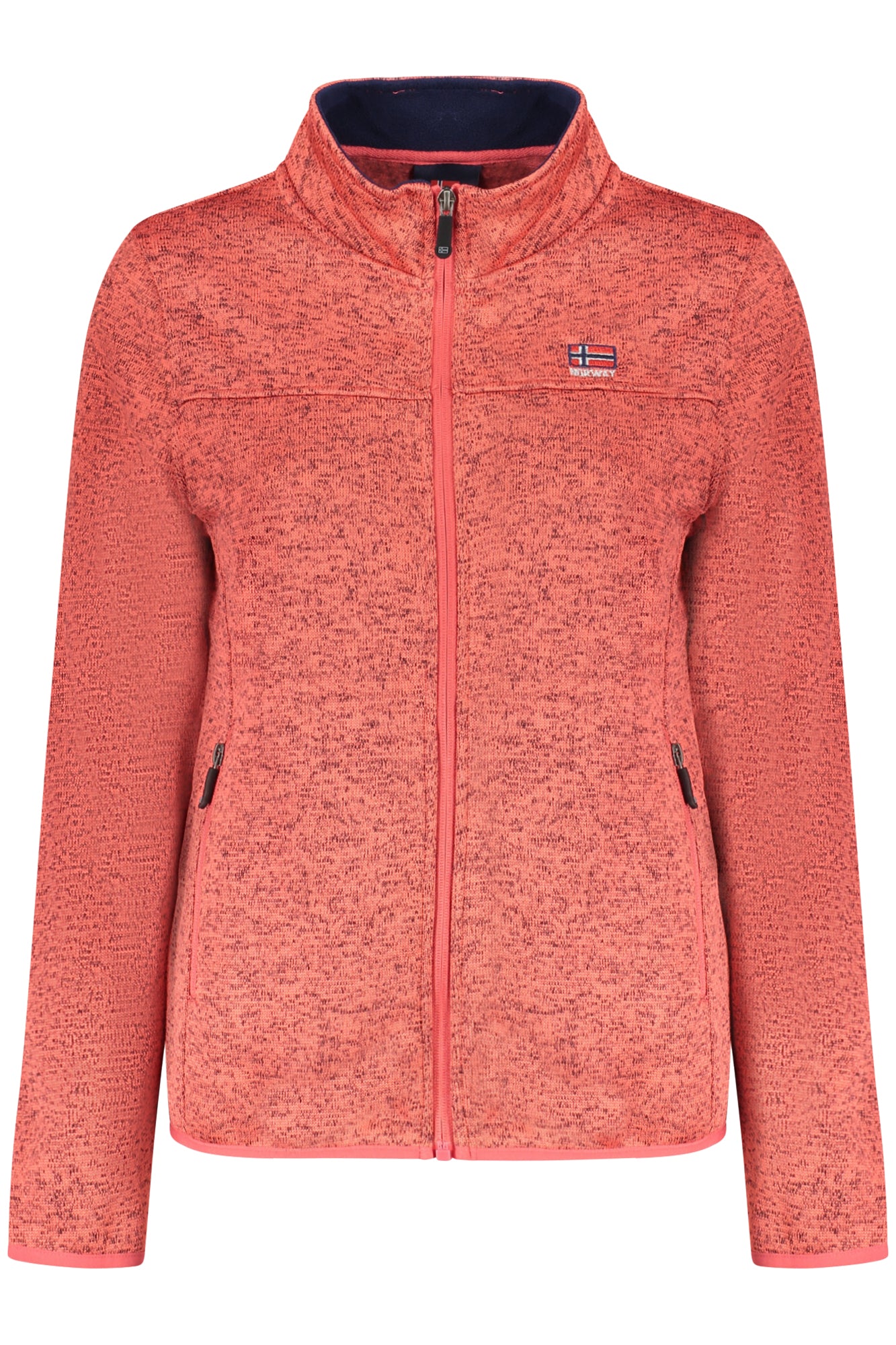NORWAY 1963 FELPA CON ZIP DONNA ROSA