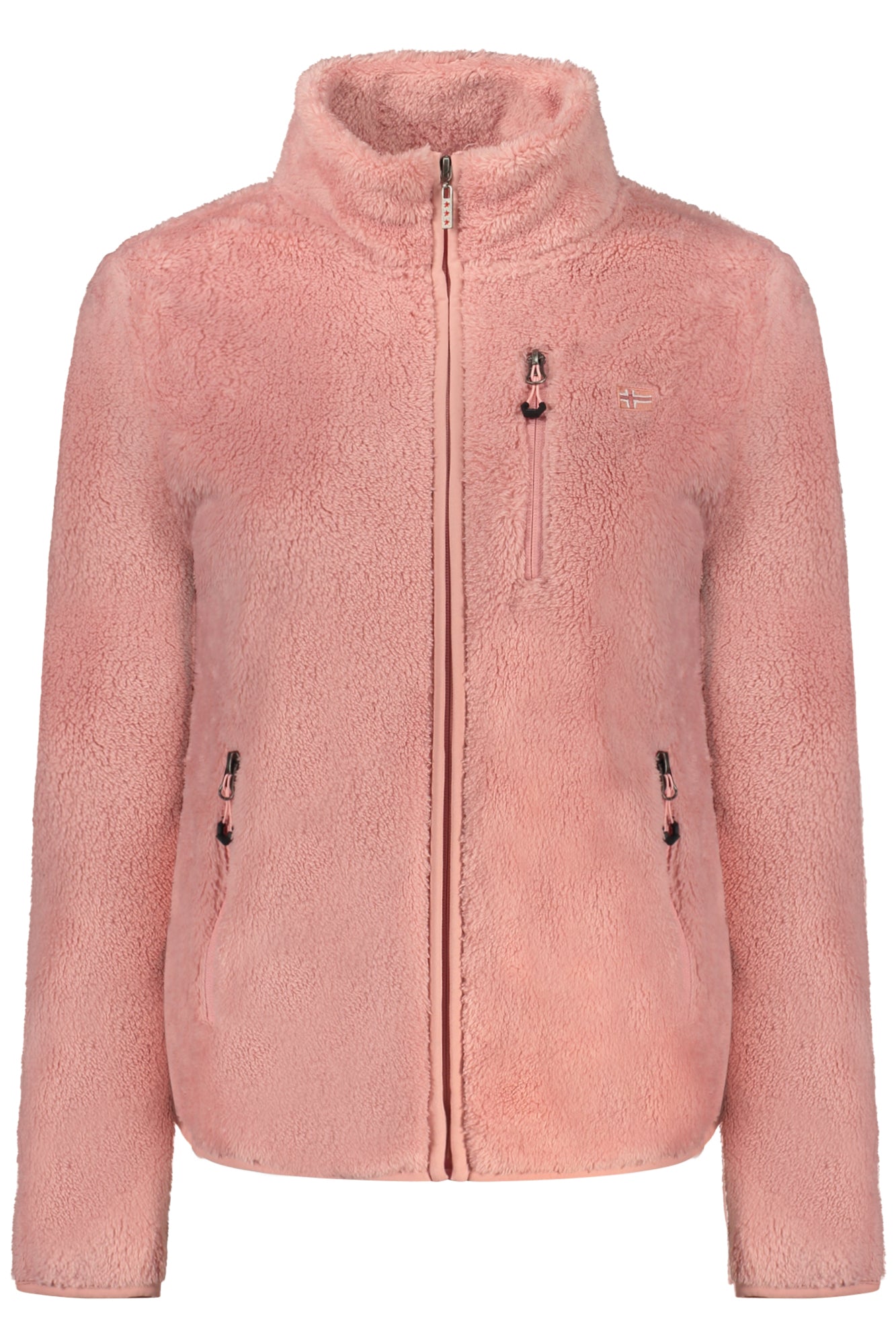NORWAY 1963 FELPA CON ZIP DONNA ROSA