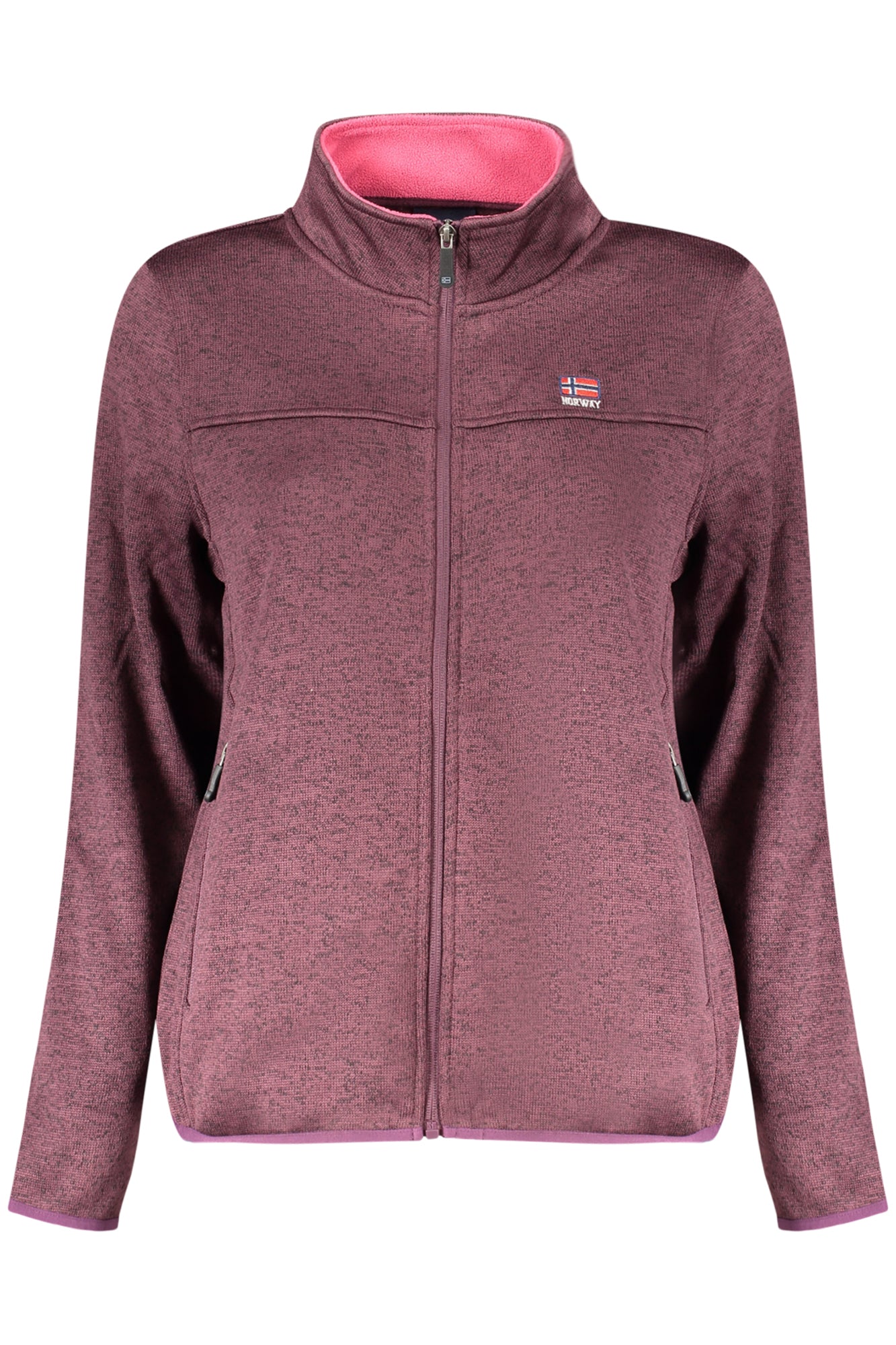 NORWAY 1963 FELPA CON ZIP DONNA VIOLA