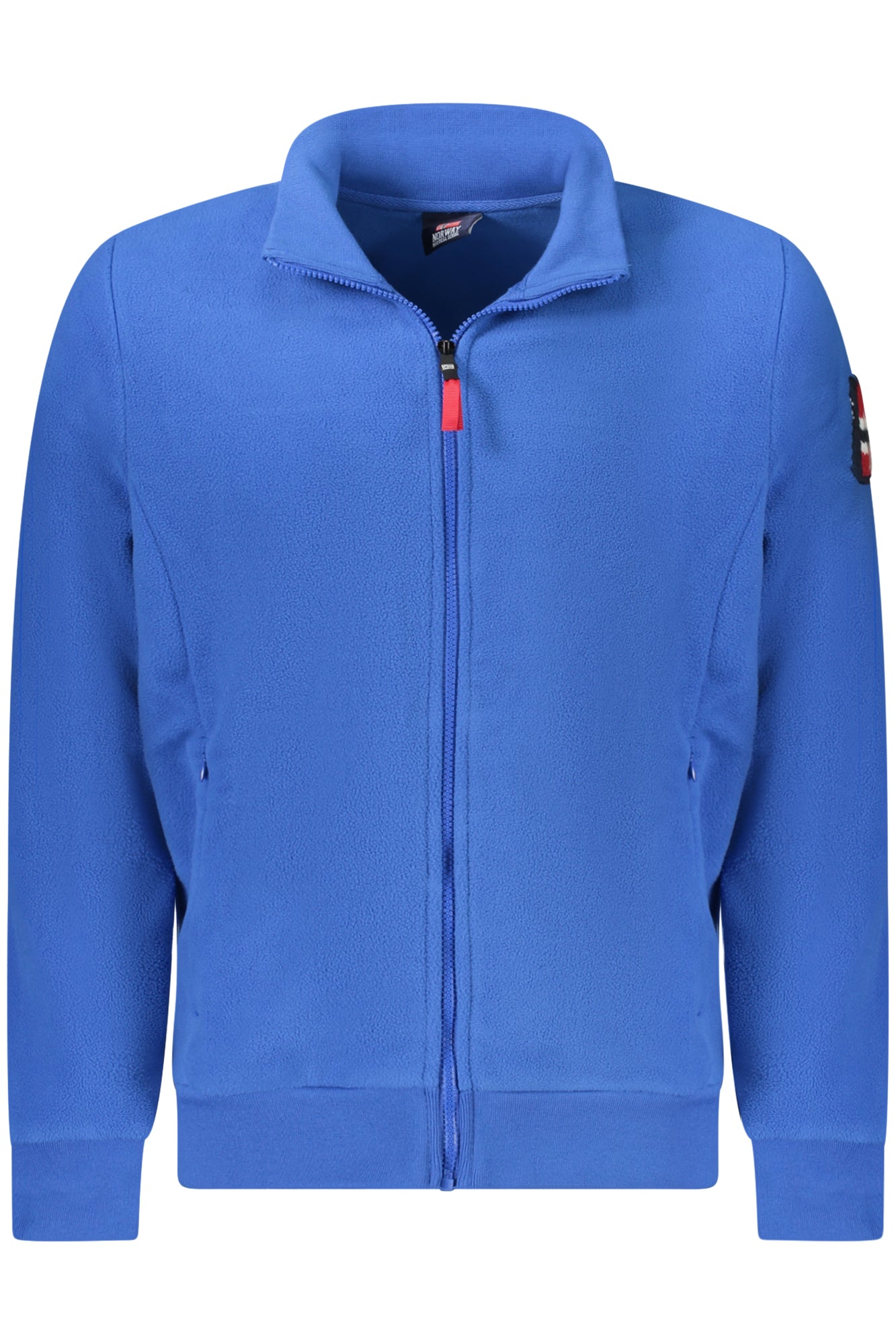 NORWAY 1963 FELPA CON ZIP UOMO BLU