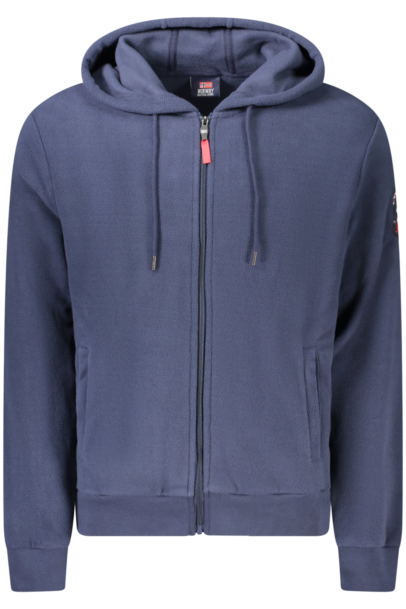 NORWAY 1963 FELPA CON ZIP UOMO BLU