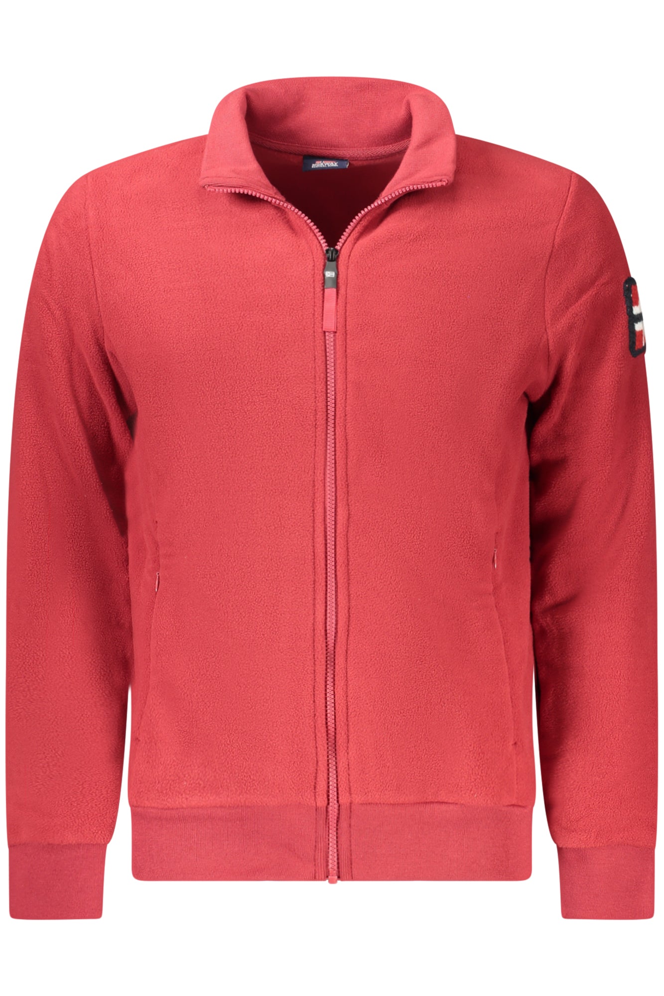 NORWAY 1963 FELPA CON ZIP UOMO ROSSO