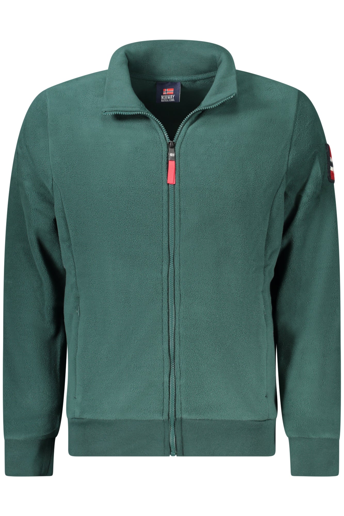 NORWAY 1963 FELPA CON ZIP UOMO VERDE
