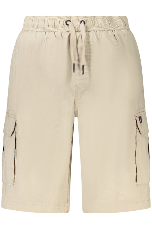 NORWAY 1963 PANTALONE BERMUDA UOMO BEIGE