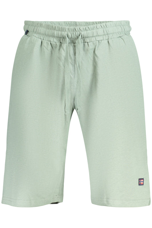 NORWAY 1963 PANTALONE BERMUDA UOMO VERDE