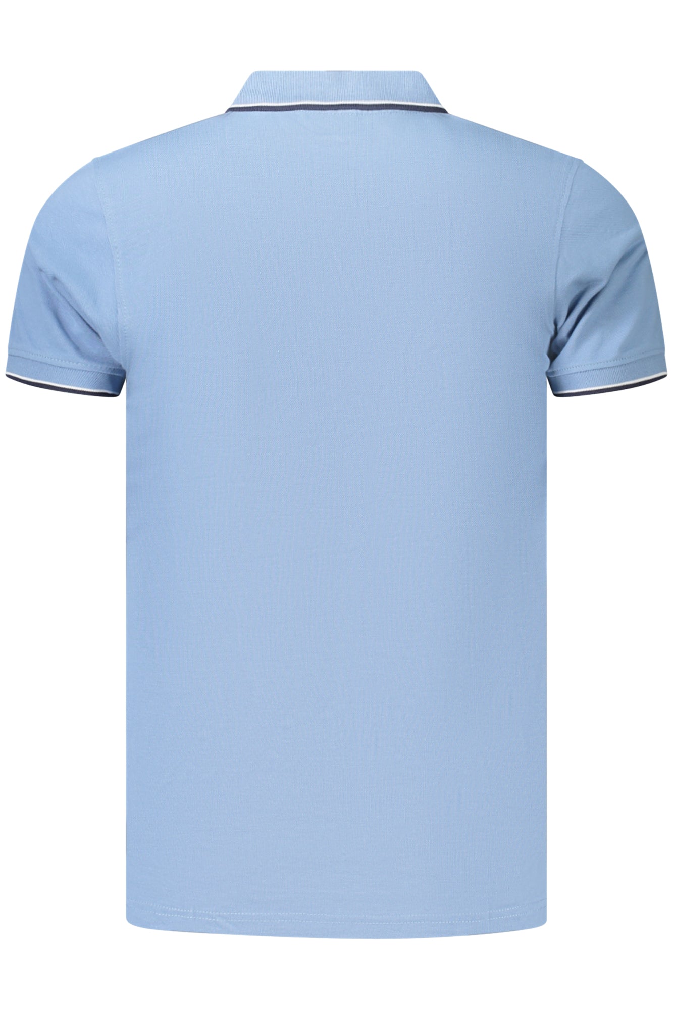 NORWAY 1963 POLO MANICHE CORTE UOMO AZZURRO