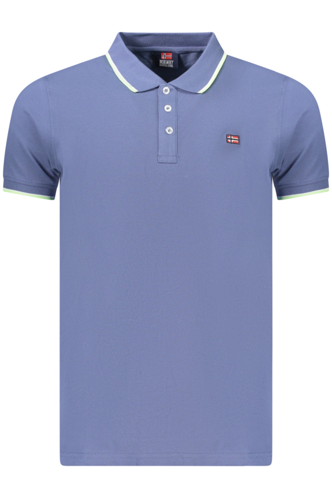 NORWAY 1963 POLO MANICHE CORTE UOMO BLU