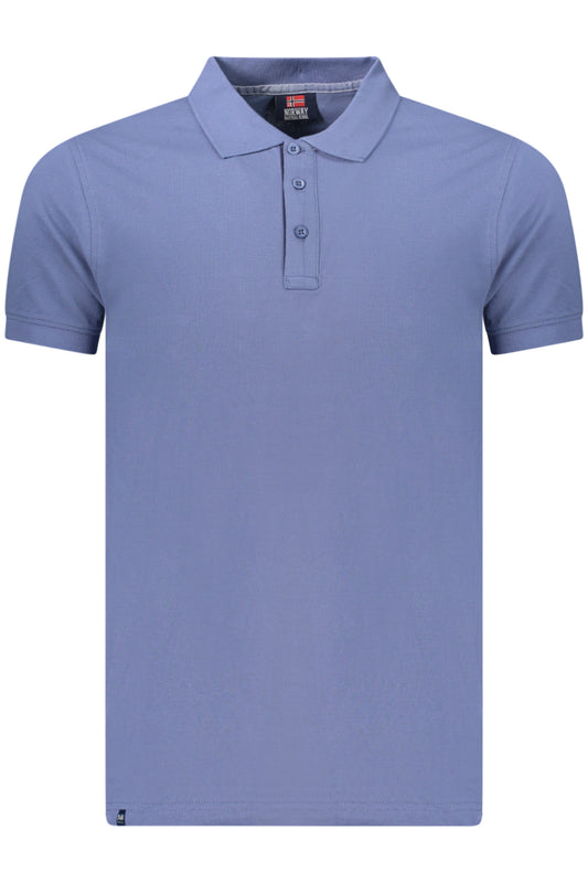 NORWAY 1963 POLO MANICHE CORTE UOMO BLU