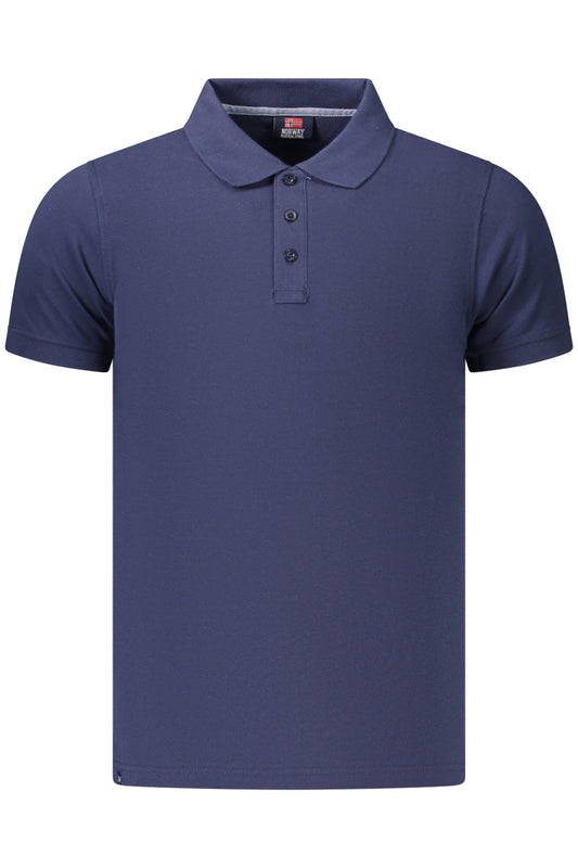 NORWAY 1963 POLO MANICHE CORTE UOMO BLU