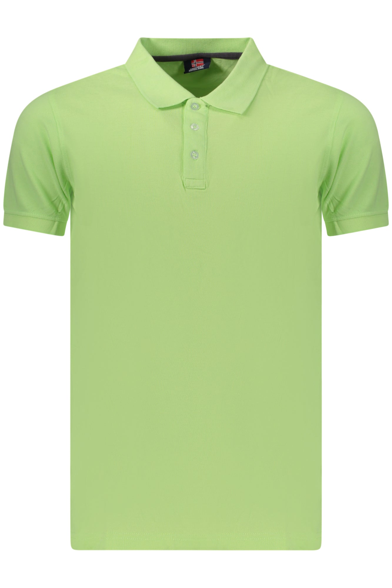 NORWAY 1963 POLO MANICHE CORTE UOMO VERDE