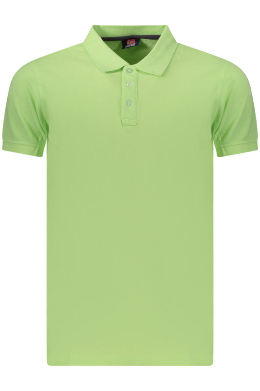 NORWAY 1963 POLO MANICHE CORTE UOMO VERDE