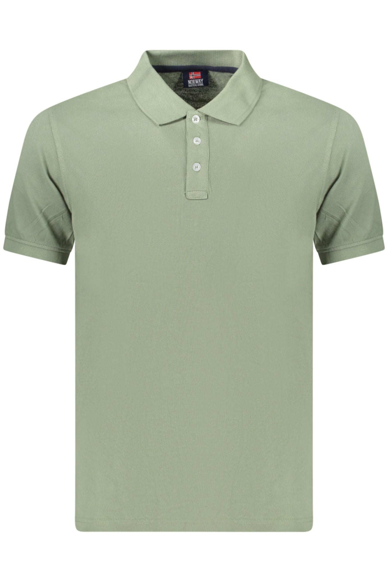 NORWAY 1963 POLO MANICHE CORTE UOMO VERDE