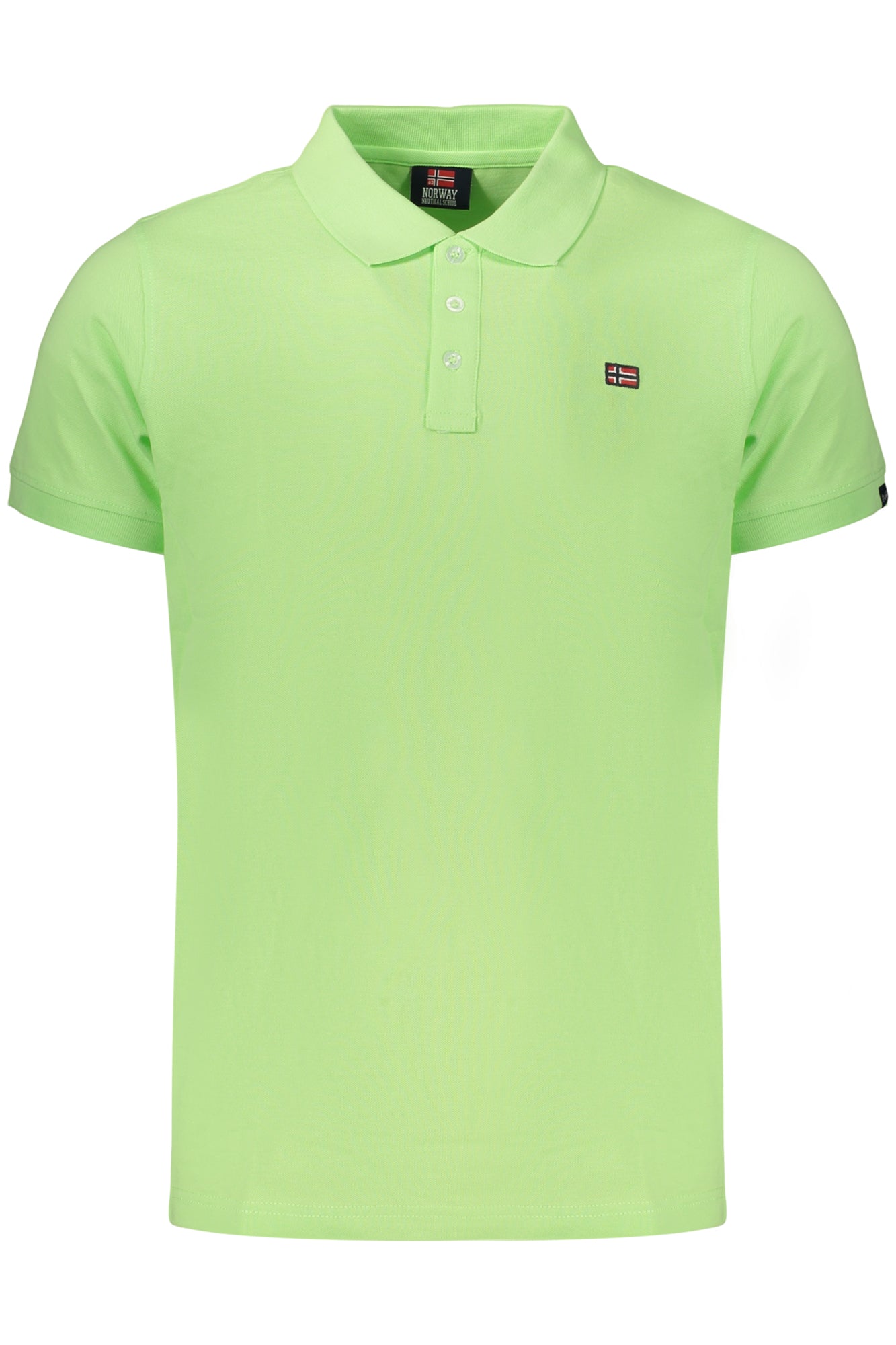 NORWAY 1963 POLO MANICHE CORTE UOMO VERDE