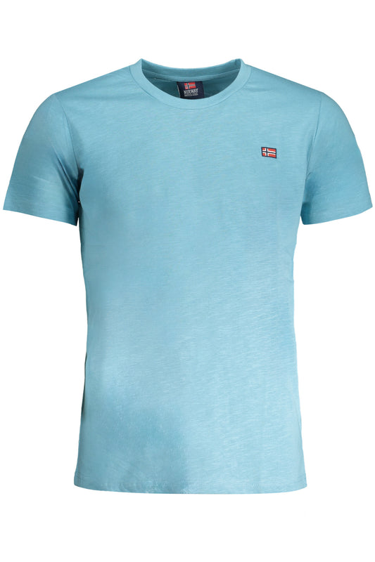 NORWAY 1963 T-SHIRT MANICHE CORTE UOMO AZZURRO