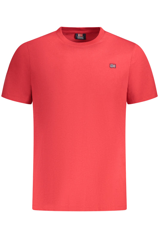 NORWAY 1963 T-SHIRT MANICHE CORTE UOMO ROSSO