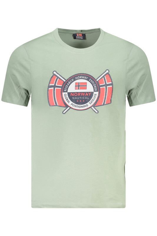 NORWAY 1963 T-SHIRT MANICHE CORTE UOMO VERDE