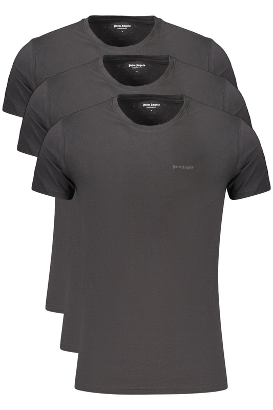 PALM ANGELS T-SHIRT ESTERNABILE UOMO NERO