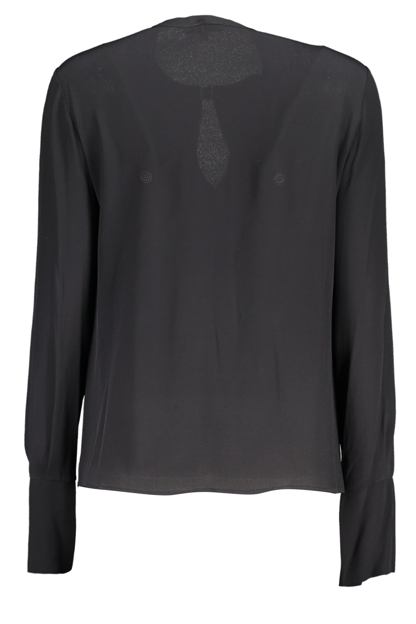 PATRIZIA PEPE CAMICIA MANICHE LUNGHE DONNA NERO