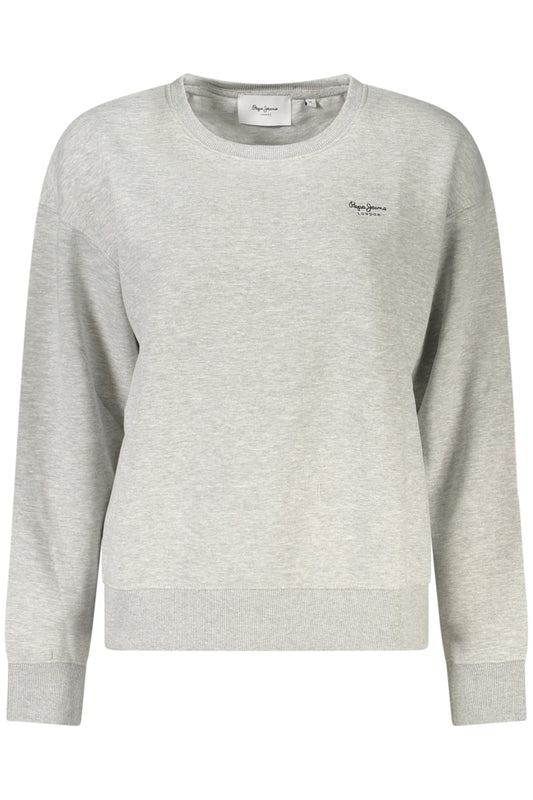 PEPE JEANS FELPA SENZA ZIP DONNA GRIGIO