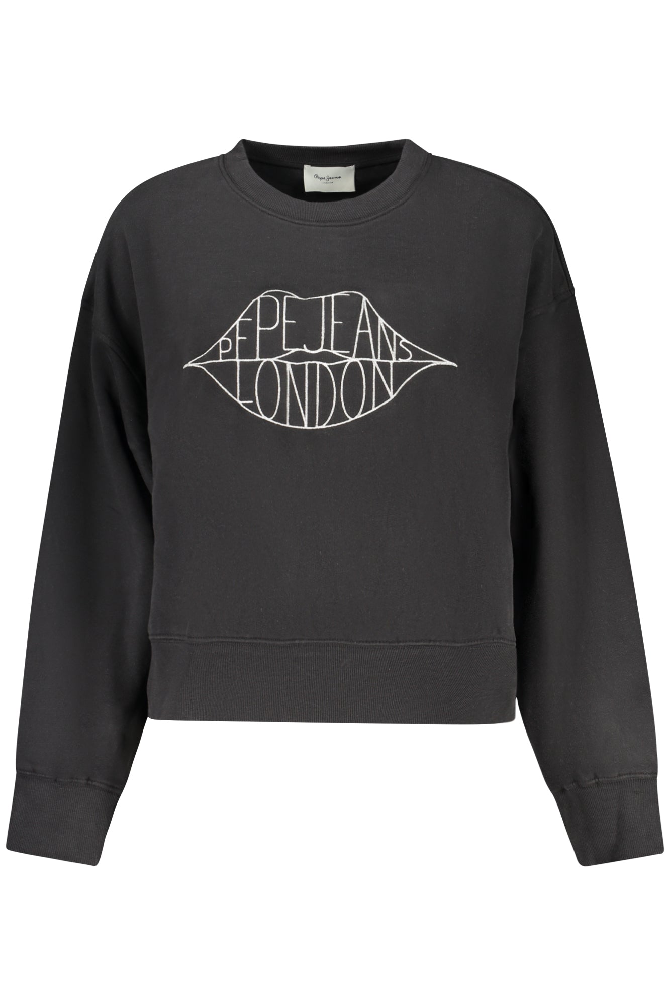PEPE JEANS FELPA SENZA ZIP DONNA NERO