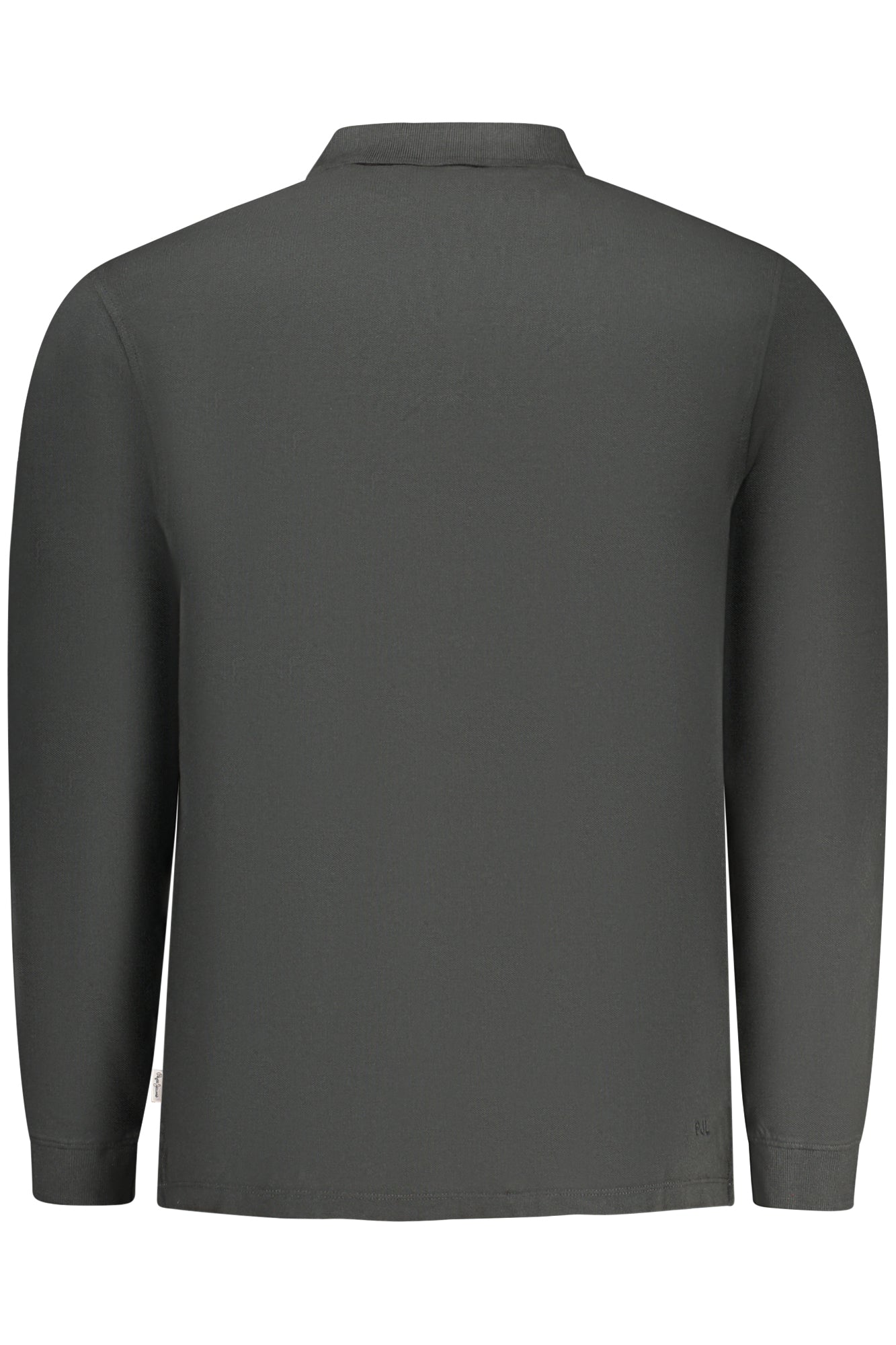 PEPE JEANS POLO MANICHE LUNGHE UOMO NERO