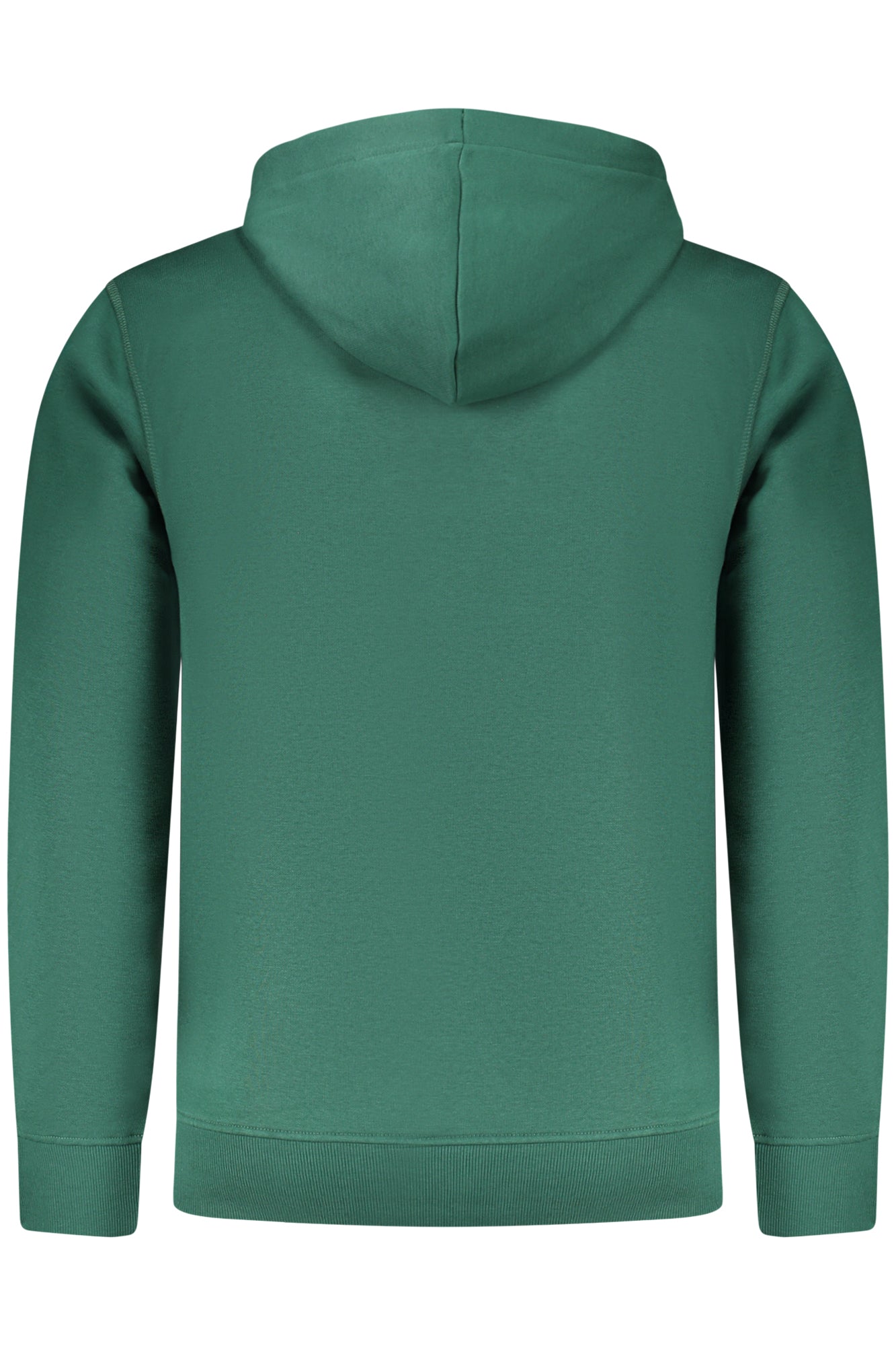 RIFLE FELPA CON ZIP UOMO VERDE