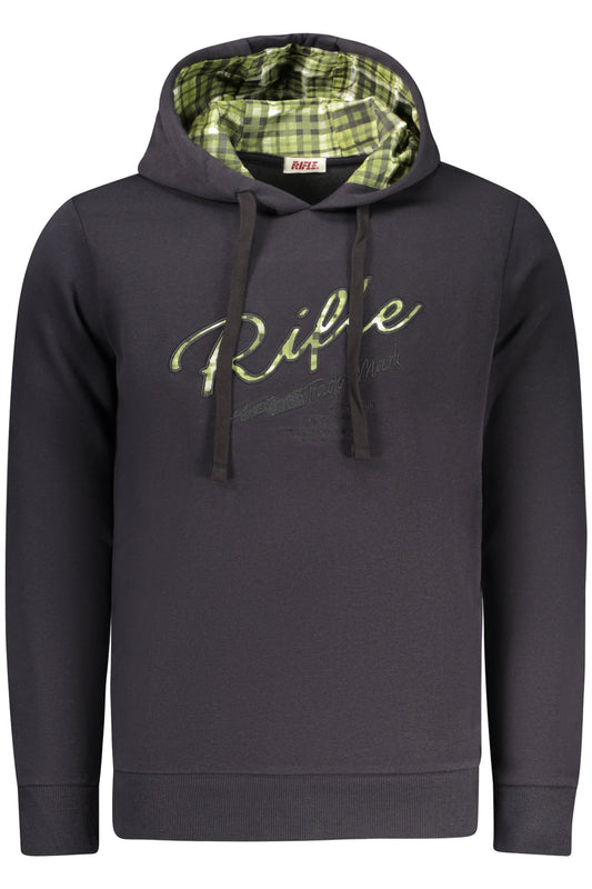RIFLE FELPA SENZA ZIP UOMO BLU