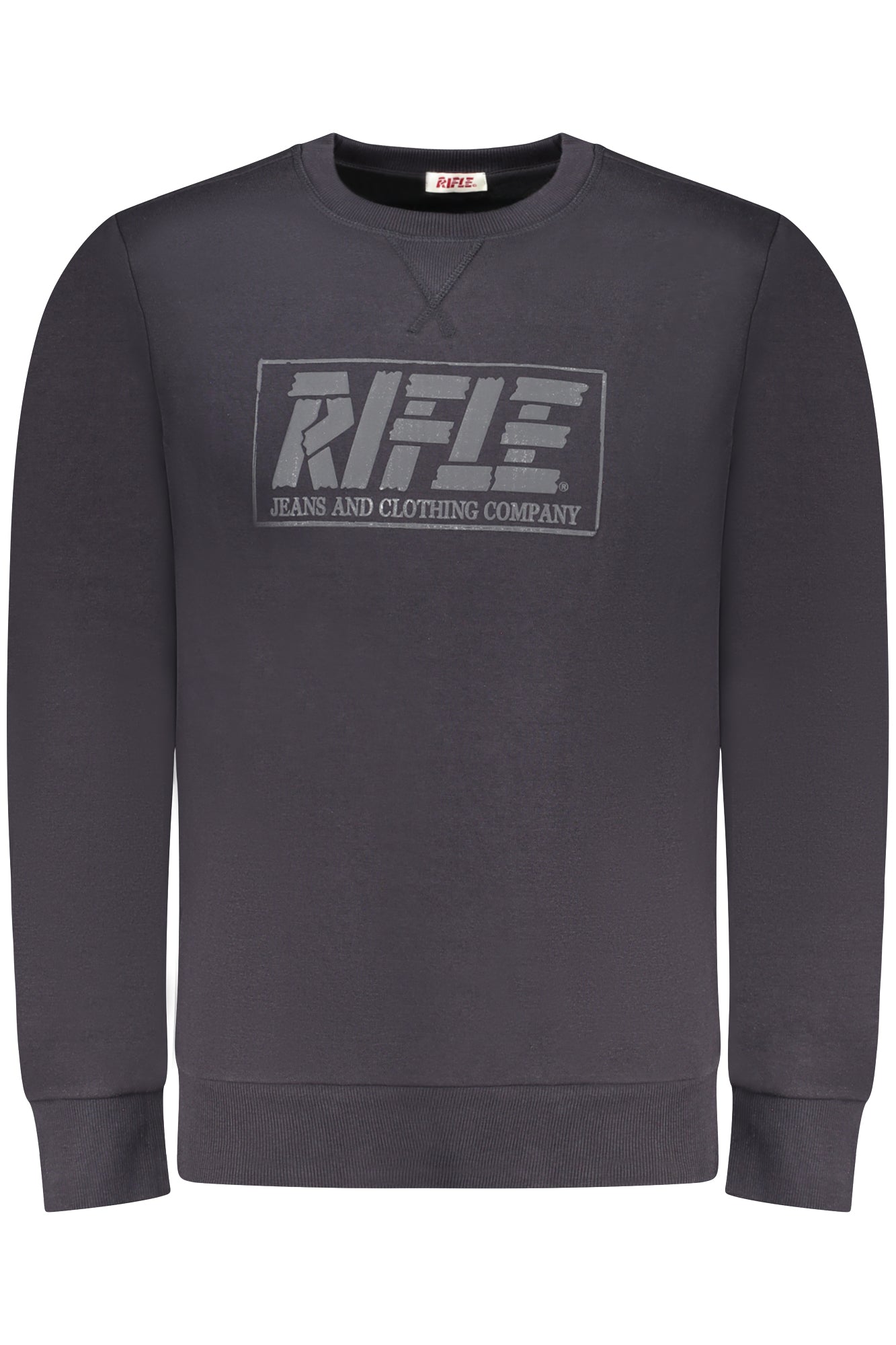 RIFLE FELPA SENZA ZIP UOMO BLU