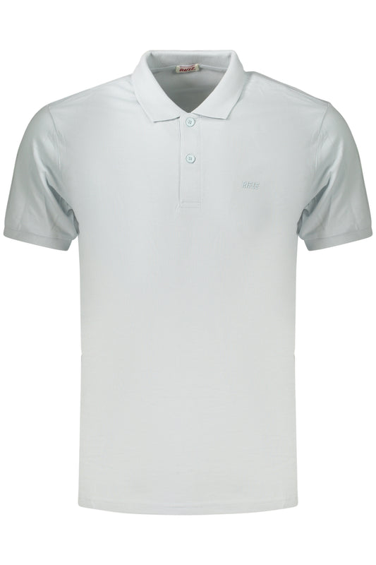 RIFLE POLO MANICHE CORTE UOMO AZZURRO