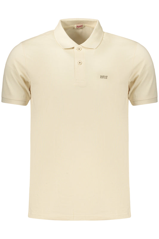 RIFLE POLO MANICHE CORTE UOMO BEIGE