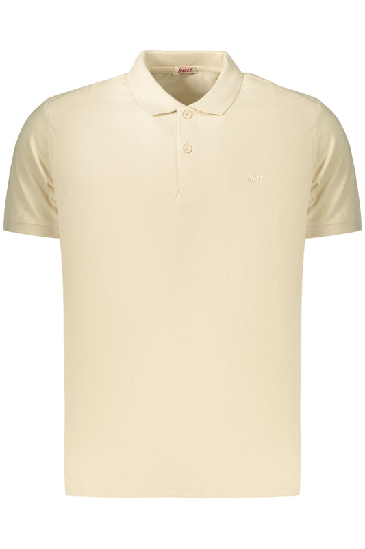 RIFLE POLO MANICHE CORTE UOMO BEIGE